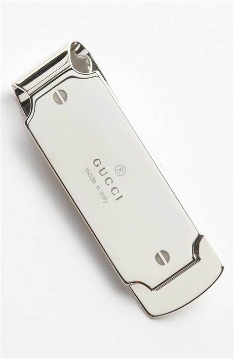 gucci silver money clip|gucci money clips for men.